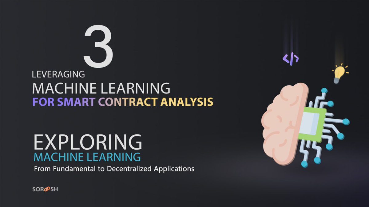 Discover how #MachineLearning is transforming smart contract analysis and enhancing the security of #blockchain transactions. Read our latest blog to explore the cutting-edge solutions that are shaping the future of #SmartContracts.

Read: soroosh.app/en/blog/81/3-l…