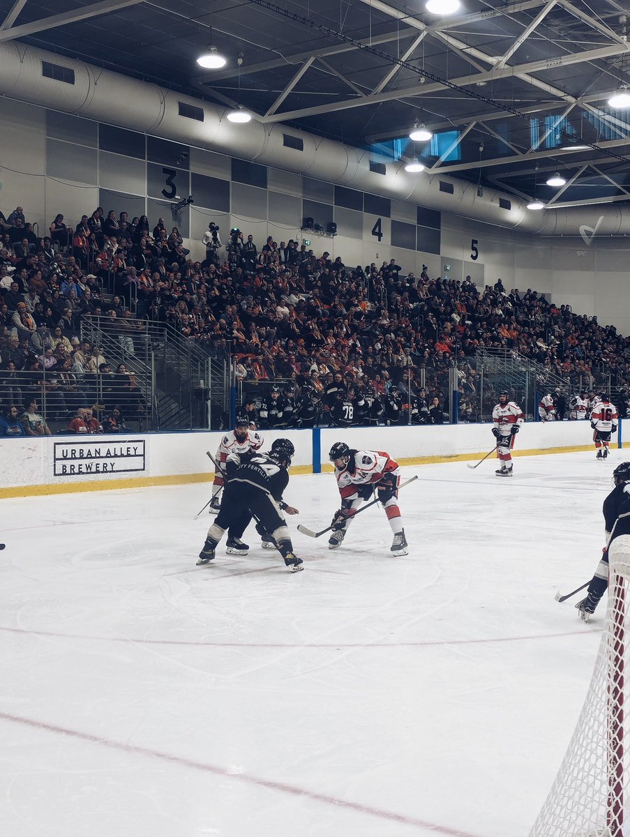 Seeing a packed house like this for @Mustangs_Hockey opening night shows the potential for @AIHL and hockey in this country. The appetite is there for the sport, just need to market and promote it correctly.