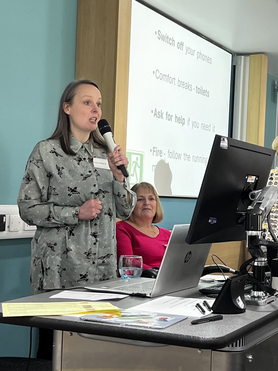 A lovely warm welcome given by people with #aphasia at this co-produced conference. Participants from across the UK and beyond