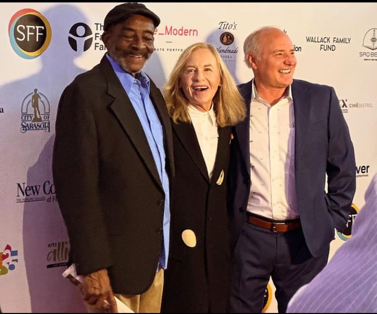 BullStreetMovie's tweet photo. Bull Street's Opening Night at Sarasota Film Festival. Cast: Mathew Greer, Amy Madigan, Gary Ray Moore #bullstreet #indiefilm https://t.co/qvGRLFdqNA
