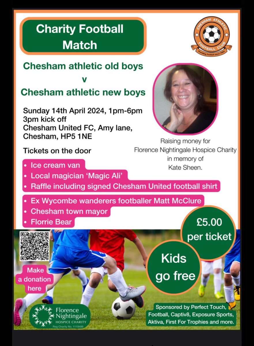 Itssssss game day!! The weather is looking good for a great day of football at @cheshamutdfc Come down and enjoy the last part of the weekend. All proceeds going to a great cause. Food will be on sight as well as the bar open. @CheshamCouncil @cheshamtown