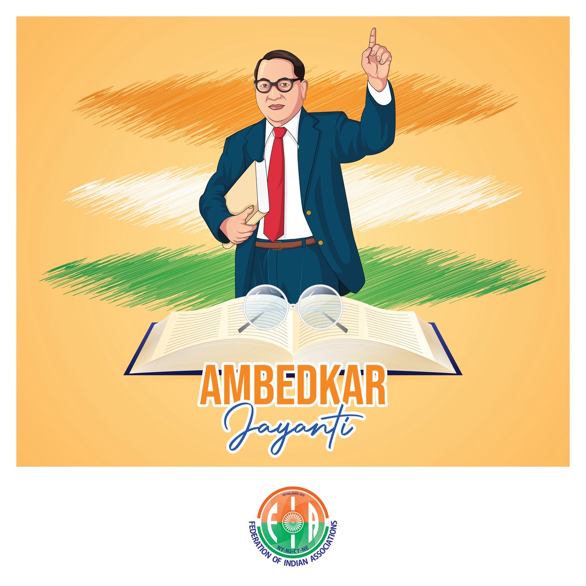 Wishing you a joyful Ambedkar Jayanti. We are grateful for Babasaheb’s vision and dedication towards society🙏🏻 #babasahebambedkar #ambedkarjayanti
