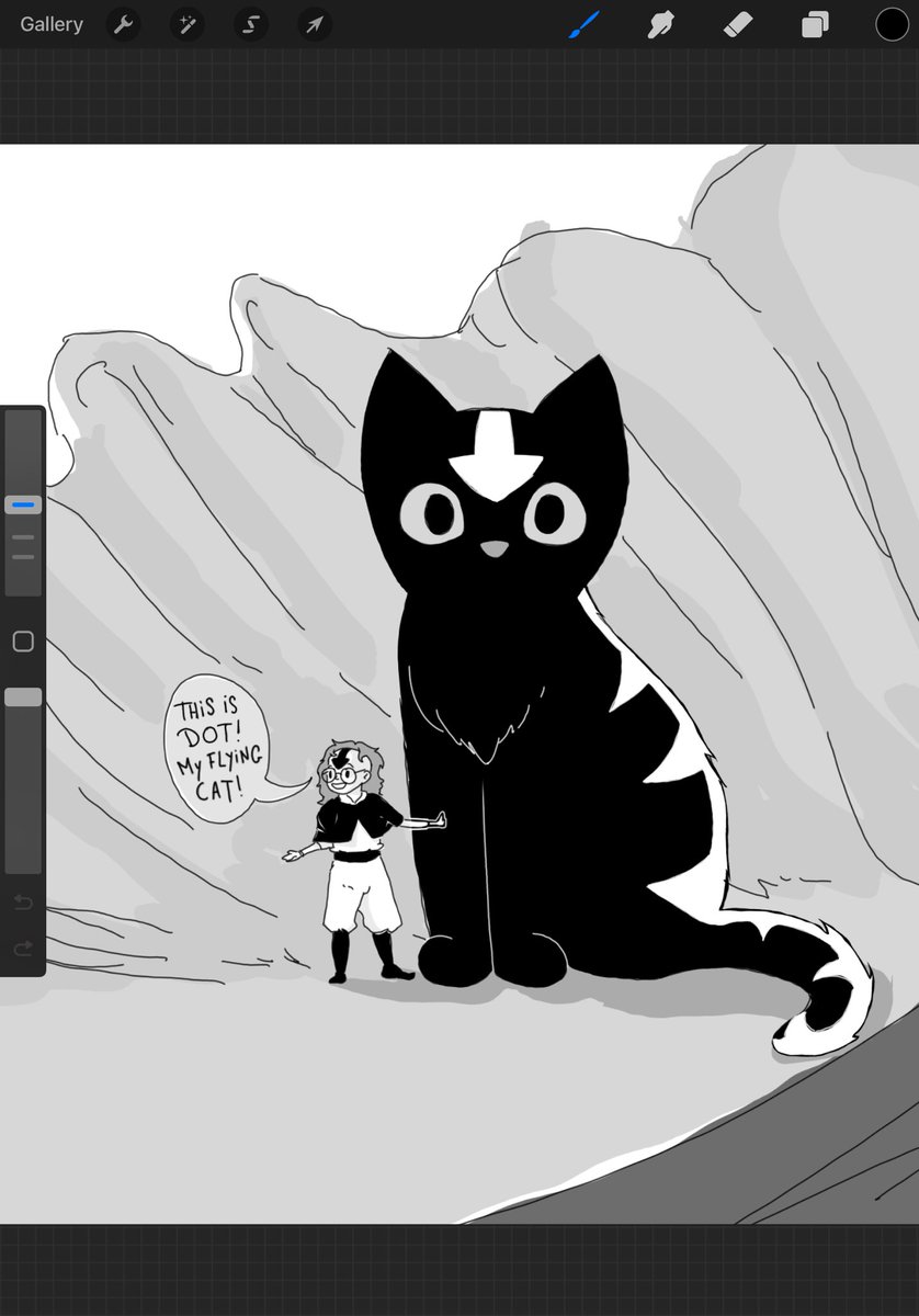 KatyPNG's tweet photo. Me and my little cat #atla #apparently #aang #avatar #arttwt https://t.co/wqsLLt1WTZ