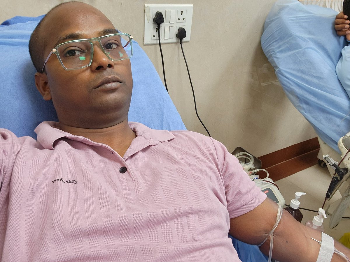 RatnRajiv's tweet photo. Donated blood for the 34th time.
#BloodDonation #Turned34 https://t.co/fjgMUpWwf3