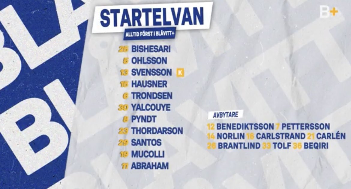 Blåvittfamiljen 𝕏 tweet media