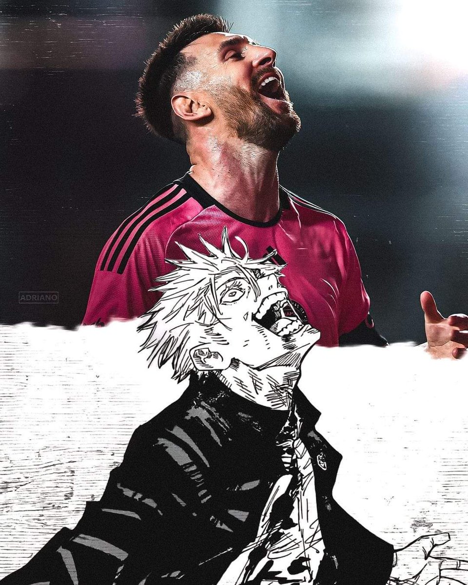 Lionel Messi X Satoru Gojo