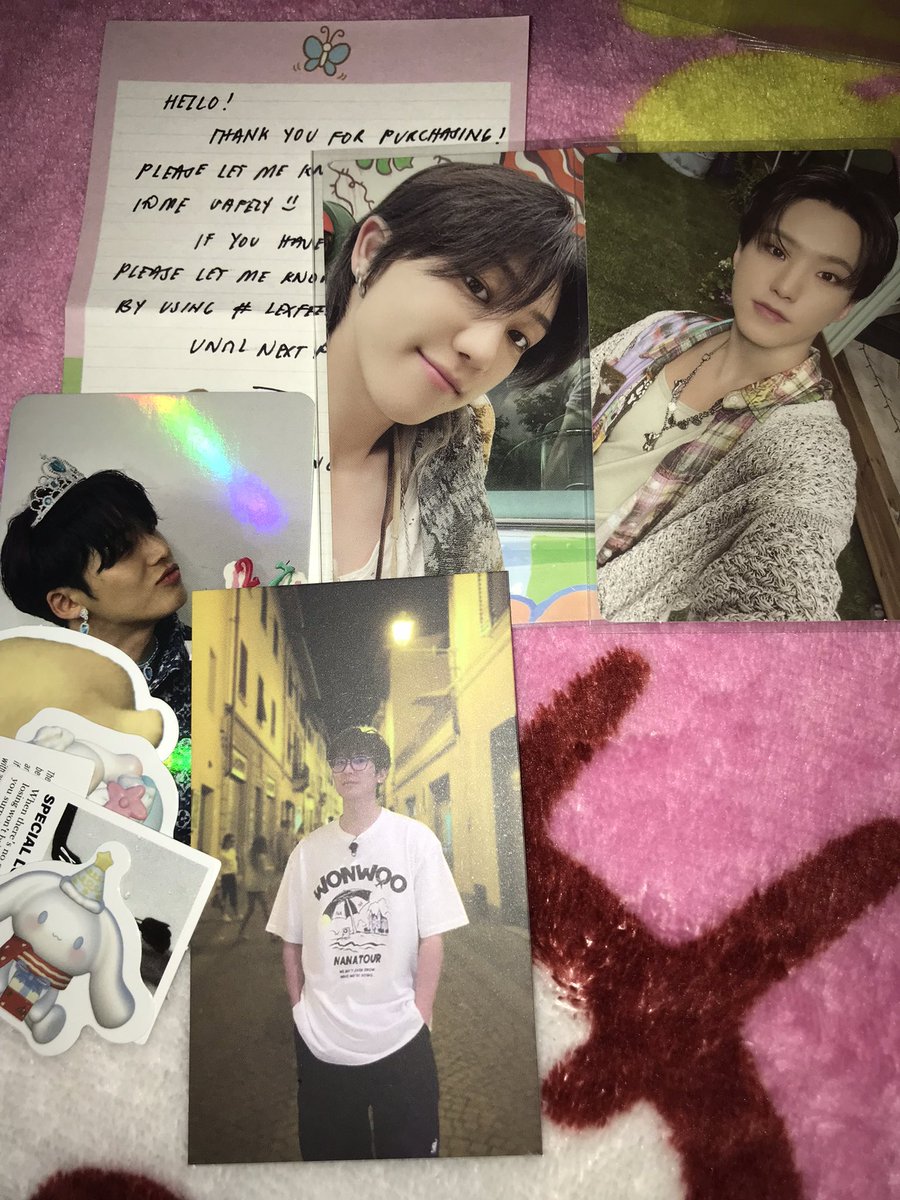 nizkhosh's tweet photo. thank u so much ! @wonshiwon >~< my bias line came home safe! till next budols !! #lexfeedbacks https://t.co/wGHrzcGwzY
