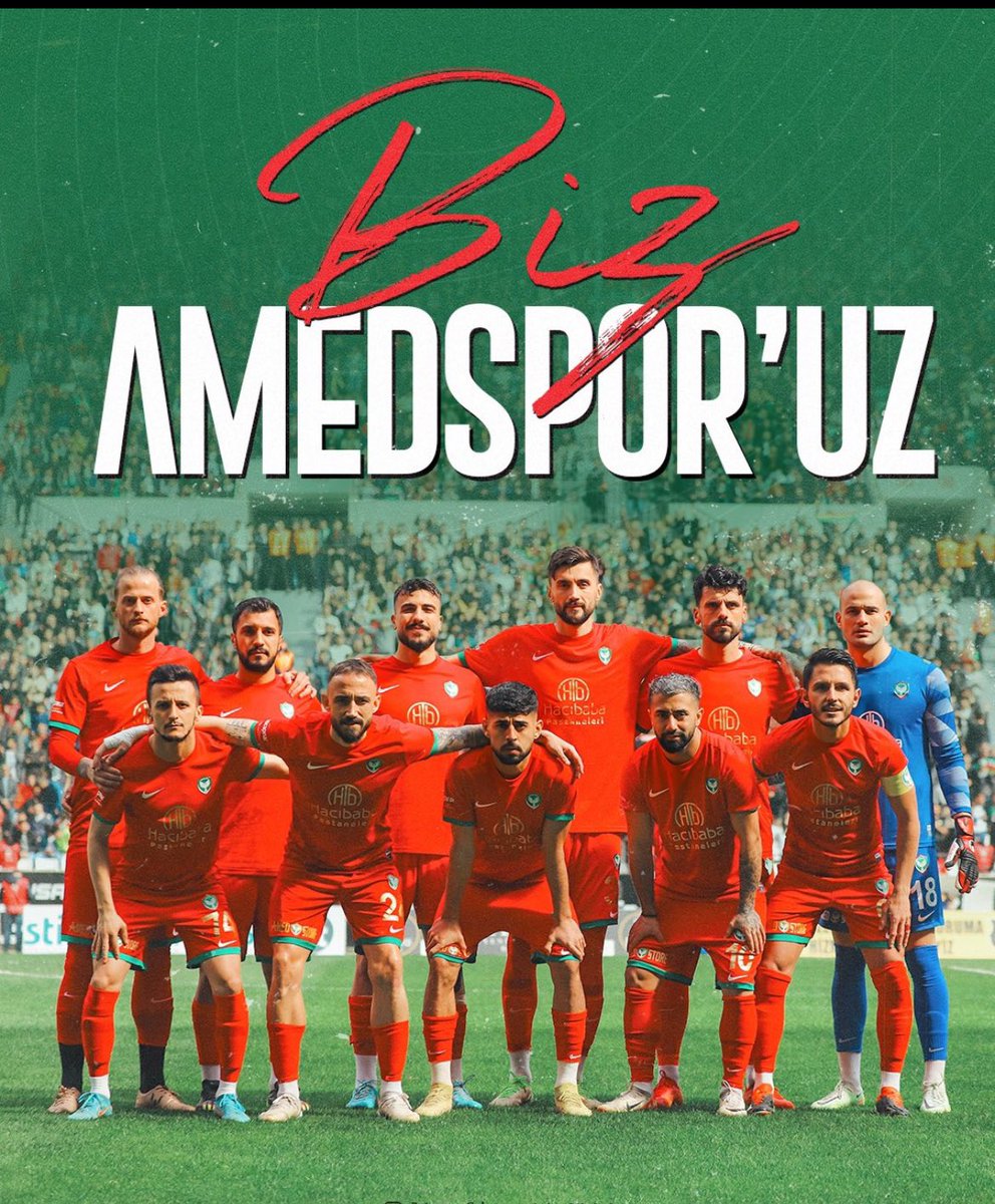 Heyecanımız saat 15.00’de Amed Spor maçı için. Serkeftın #Amedspor 🙏