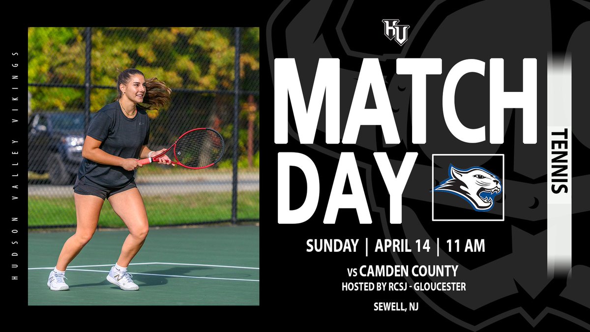 #MATCHDAY | Tennis returns to the courts this morning as they take on Camden at 11 a.m. on the campus of RCSJ-Gloucester. #GoVikings