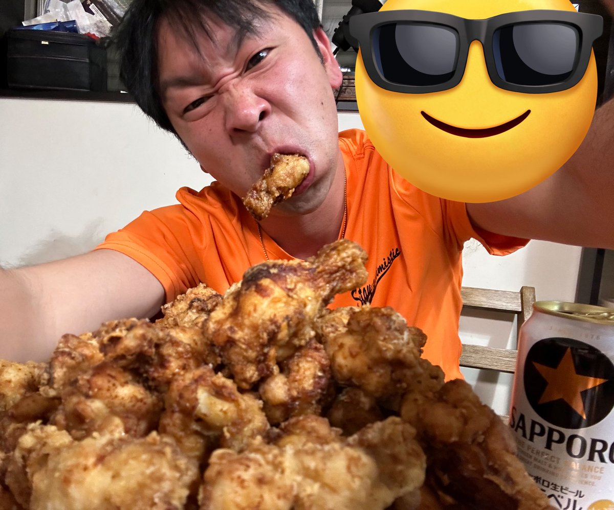 日曜日の夜は家で手羽元唐揚げ🍗ビール🍻を堪能して来週の活動に向けて気合いを入れる39歳👊
公務員を退職した後も、周りのみんなに支えられている事を実感している今日この頃🥲
恩返しできるように、前を向いて頑張ります👍
#からあげ #ビール #ぐるめ