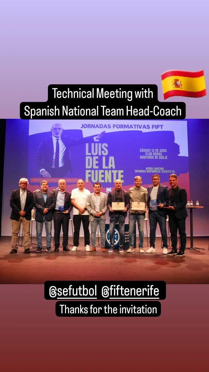 Luisma Hernández coach tweet media