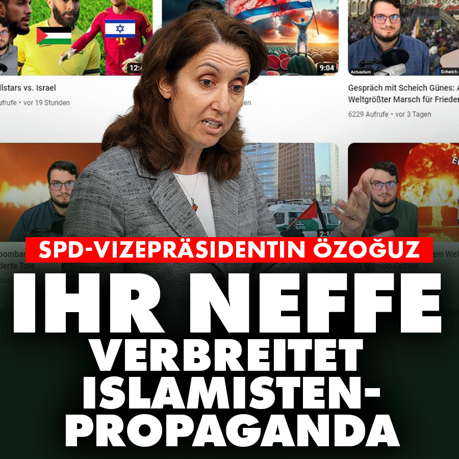 Im Zuge des iranischen Angriffs auf Israel schrieb die Bundestagsvizepräsidentin Özoğuz einen X-Beitrag, der für Furore sorgte. Einige ihrer Familienmitglieder äußerten sich zuvor öffentlich islamistisch und israelfeindlich. nius.de/common/spd-viz…