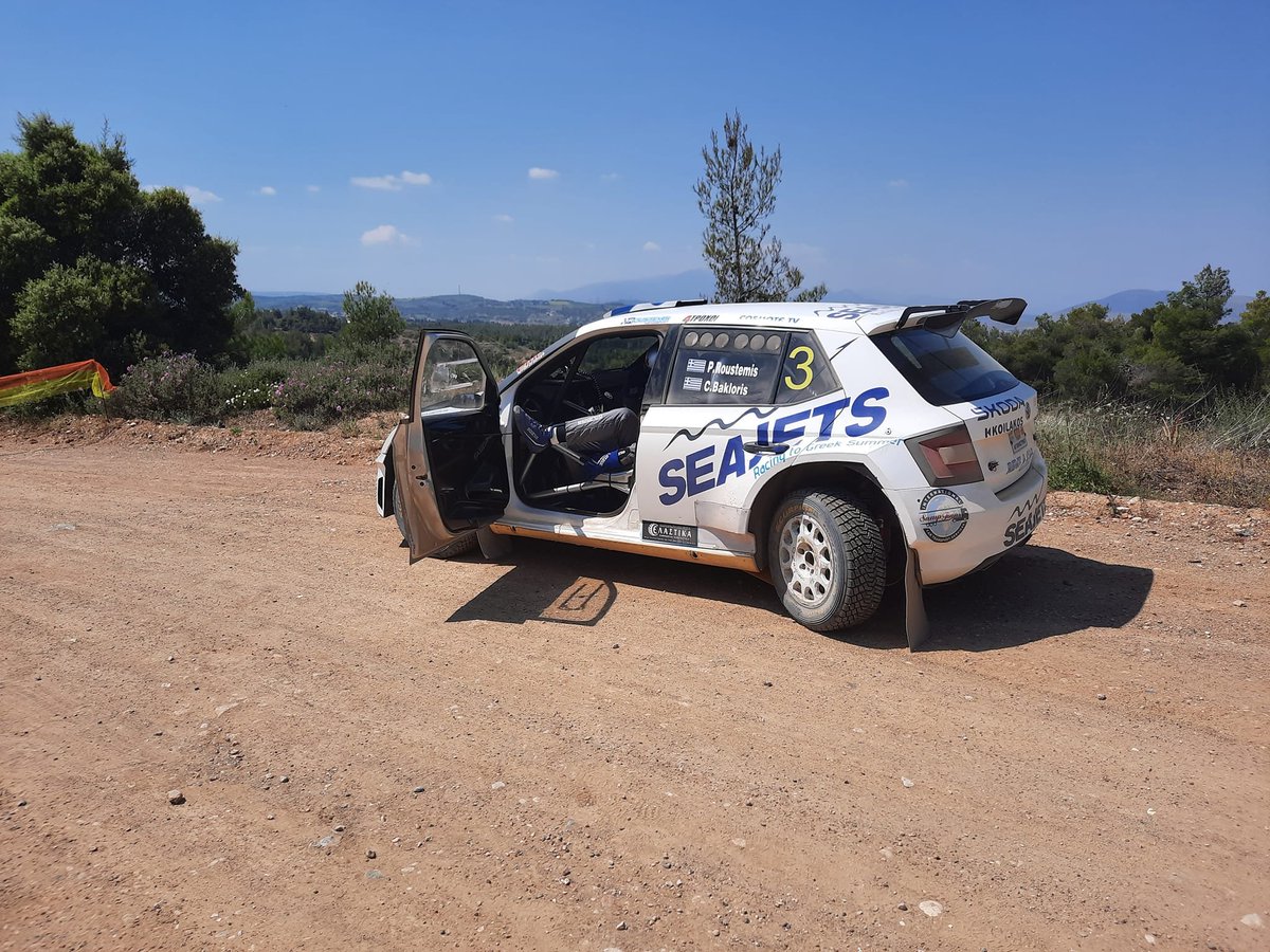 Meanwhile in the Greek Rally Championship's opener, the rally leader Panagiotis Roustemis, has retired with a broken suspension.

Socratis Tsolakidis leads, with Paschalis Chatzimarkos in a Clio Rally3, in 2nd.