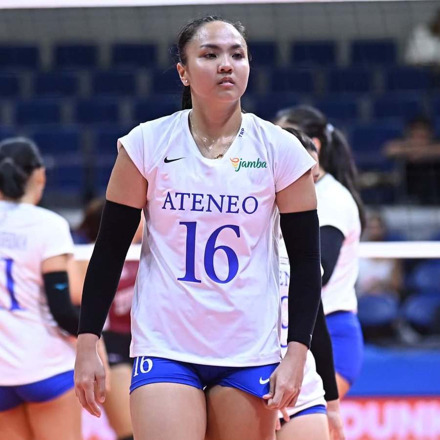 LYANN DE GUZMAN against UE

25 POINTS (Career High)
21 Attacks
3 Blocks
1 Ace
10 excellent digs
7 excellent reception

#KeepTheFireAteneo #UAAPSeason86