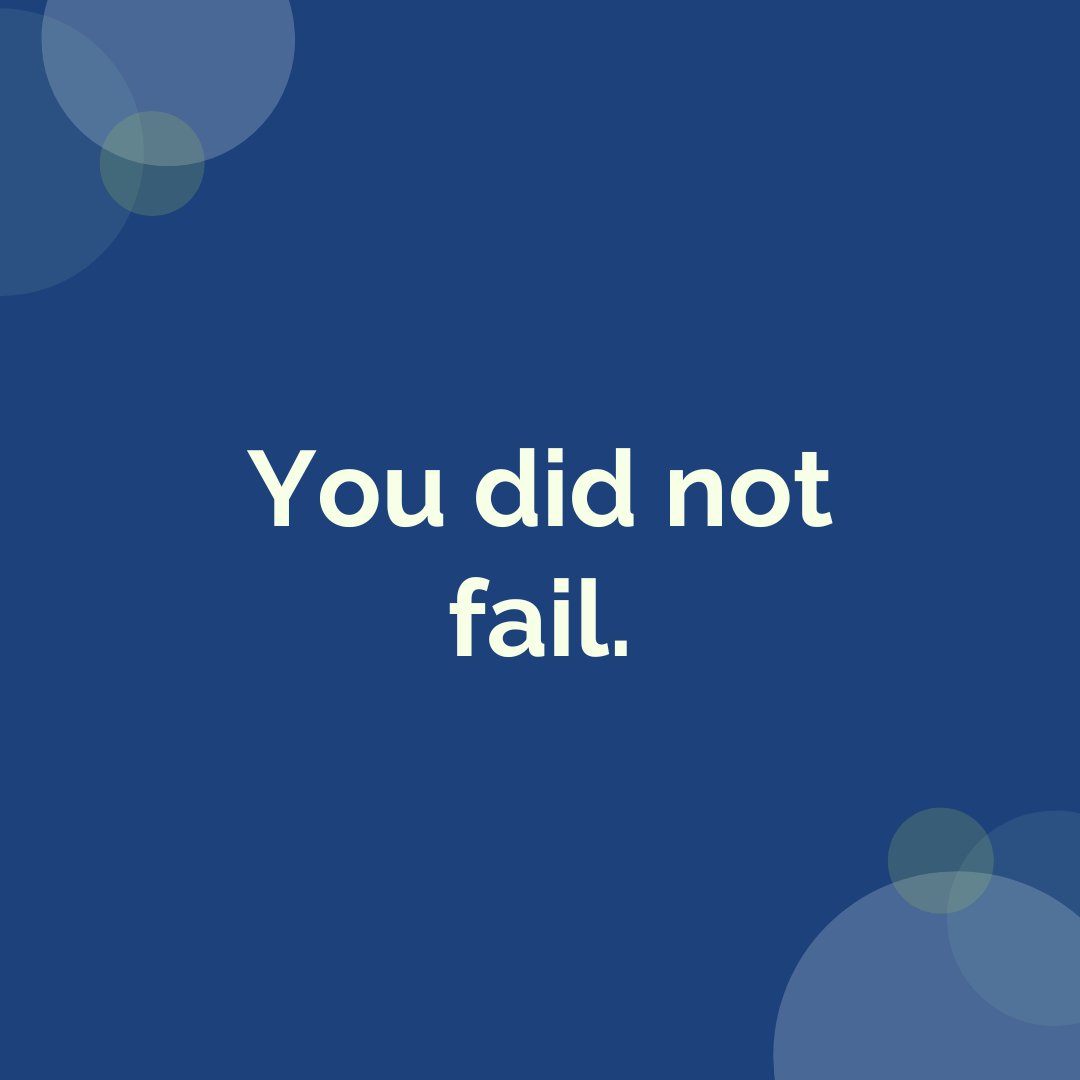 If you're drinking more than you want to - you didn't fail. We call this a data point; an opportunity to learn from this experience and use it in the future. Nothing more!