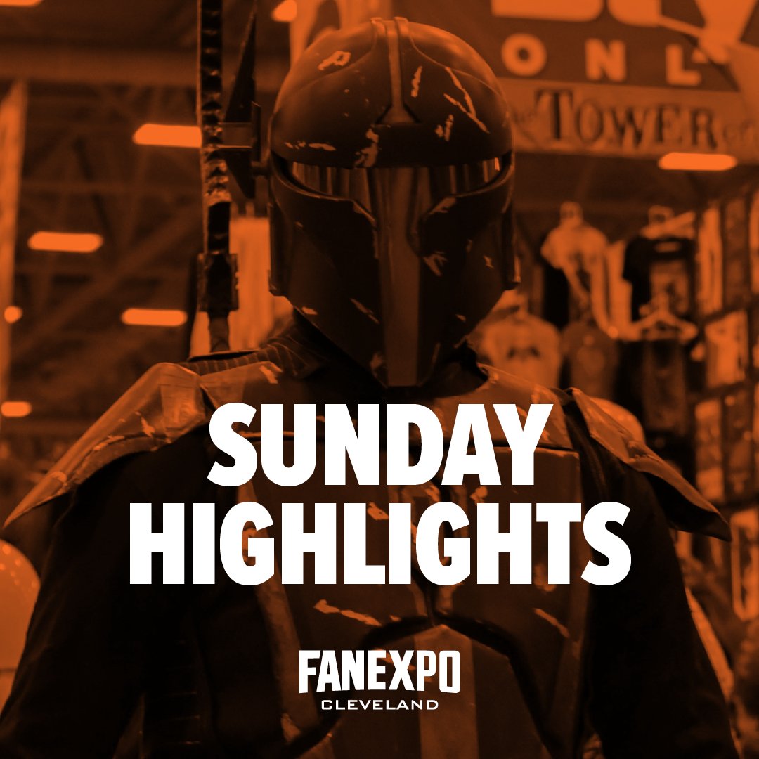FANEXPOCLE's tweet photo. It's the last day of #FANEXPOCleveland, but that doesn't mean the party's over. Close out the show by checking out our top 10 Sunday events: https://t.co/dzMLwBhGBe
#FANEXPOCleveland2024 #FXCL #FXCL24 #cleveland #ohio #cle #clevelandohio #akron #columbus https://t.co/7QIG0HlVLb