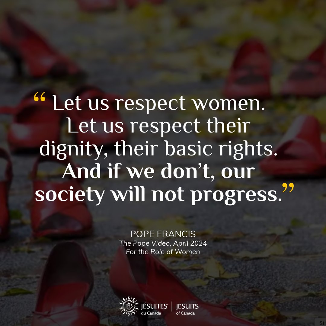 In the spirit of Pope Francis' April message, we're called to create a world where the dignity of each person is respected and every voice heard especially those previously silenced. Learn about our efforts for women's greater recognition: bit.ly/4aQjQWc @Thepopevideo