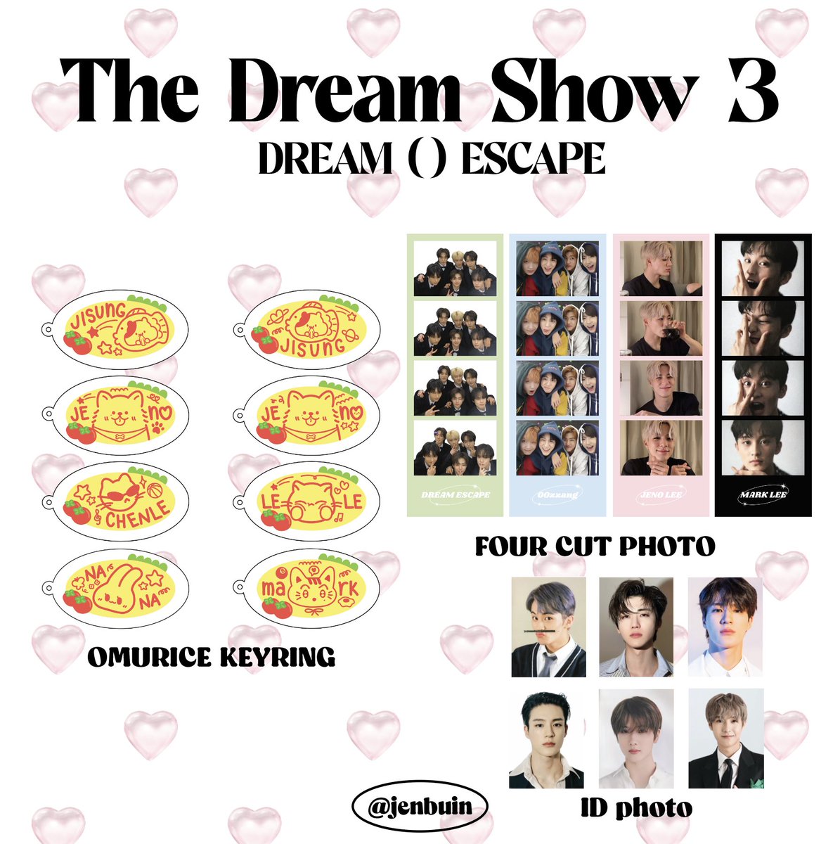 jenbuin's tweet photo. 𝗧𝗛𝗘 𝗗𝗥𝗘𝗔𝗠 𝗦𝗛𝗢𝗪 𝟯 : 𝗗𝗥𝗘𝗔𝗠()𝗘𝗦𝗖𝗔𝗣𝗘 
엔시티드림 드림쇼3 나눔

🗓️ 3 + 4 (중/막콘)
✔️장소 시간 착장 당일 공지
✔️인증: rt + 드림 버블 100일 이상
✔️ 키링 수량 15 + 포토 수량 30
 선착순이므로 조기마감 될 수 있습니다!

#rt 추첨 2분께 오므라이스키링을 드립니다♡ https://t.co/jrEJljE7jv