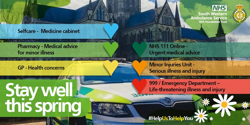 Our people are working hard to get everyone the help they need. 💚 Please remember 999 is for life-threatening emergencies only. #HelpUsToHelpYou by choosing the right service 🚑