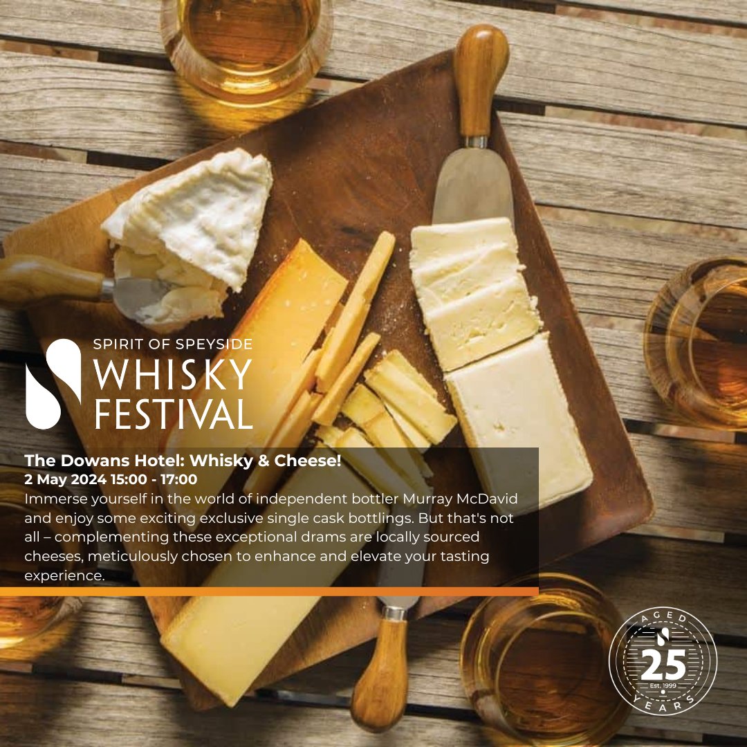 Indulge your senses with these Palate Pleasing Pairing events at #Dram24! 🥃🧀🍩🍮🍺 Whether you're a whisky connoisseur or a culinary enthusiast, here are some of the events promising to tantalise your palate and leave you craving for more: ow.ly/3x6450RcUBQ #soswf #sos25