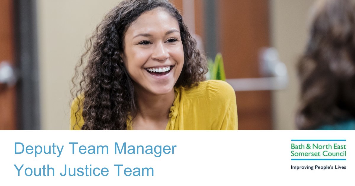 An exciting opportunity has arisen for a Deputy Team Manager to work in the Youth Justice Service We are a multi-agency team working to prevent offending and re-offending by children. To apply: ow.ly/VVBB50ReSok #bathjobs #bathnesjobs