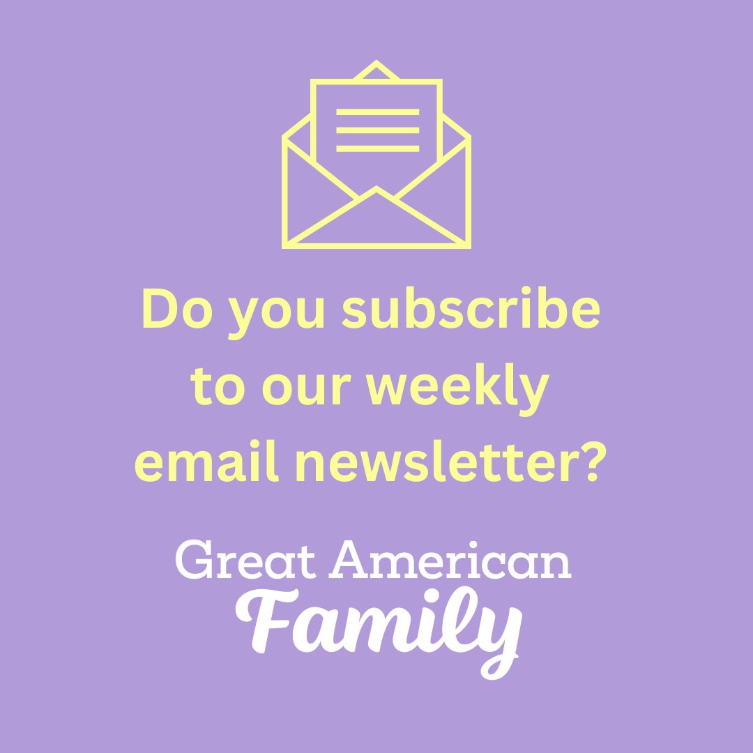 📧 Do you receive our weekly #GreatAmericanFamily newsletter? SIGN-UP here today, and be sure to check the box to be added to our email list: gacmedia.com/contact-us/