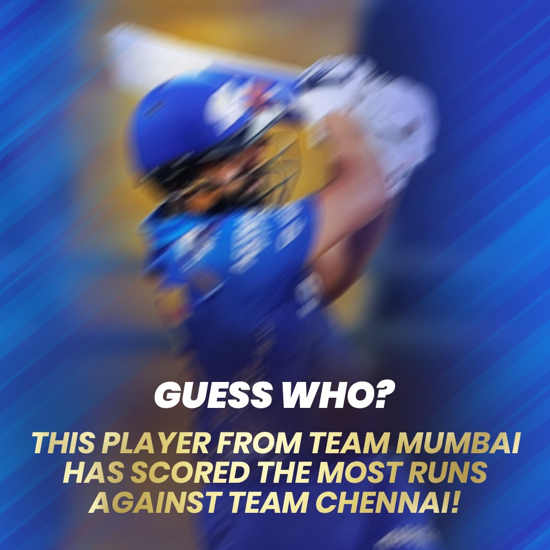 Can you guess this player from team Mumbai? Look at the image properly and try to spot the answer! Visit the nearest Gangar EyeNation store to get your essentials today. #IPL #IPL2024 #IPLContest #IPLContestAlert #EkNazariyeKaKamaal #GangarEyeNation #EyeWear #EyeNation