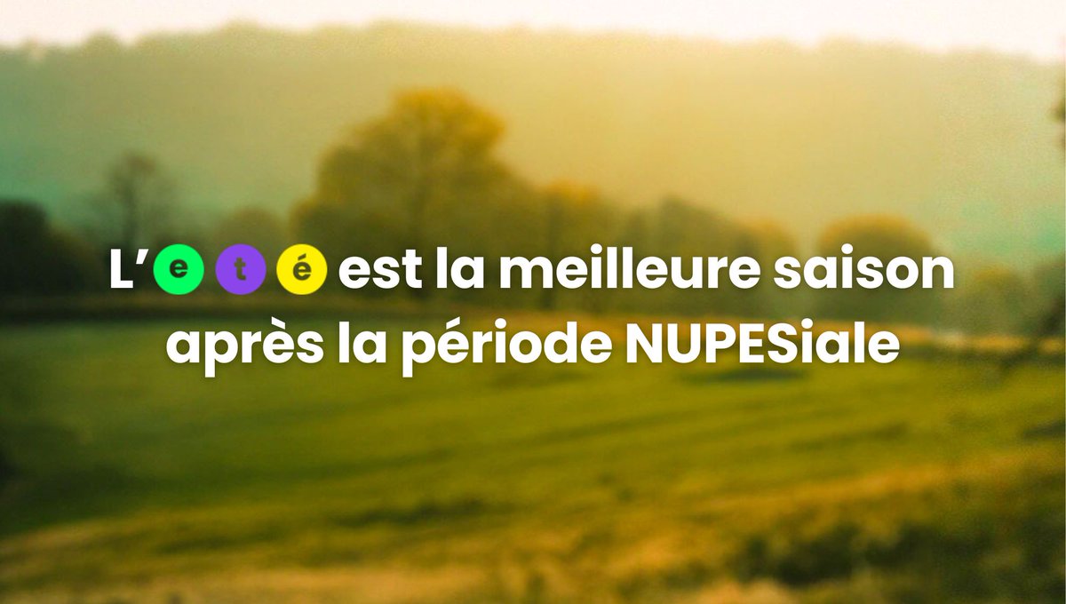 La parade NUPESiale ne vous séduit pas, optez pour la gauche qui marie Europe, territoires et écologie avec @Lacroix_PRG 
#EuropeTerritoiresEcologie #EE2024