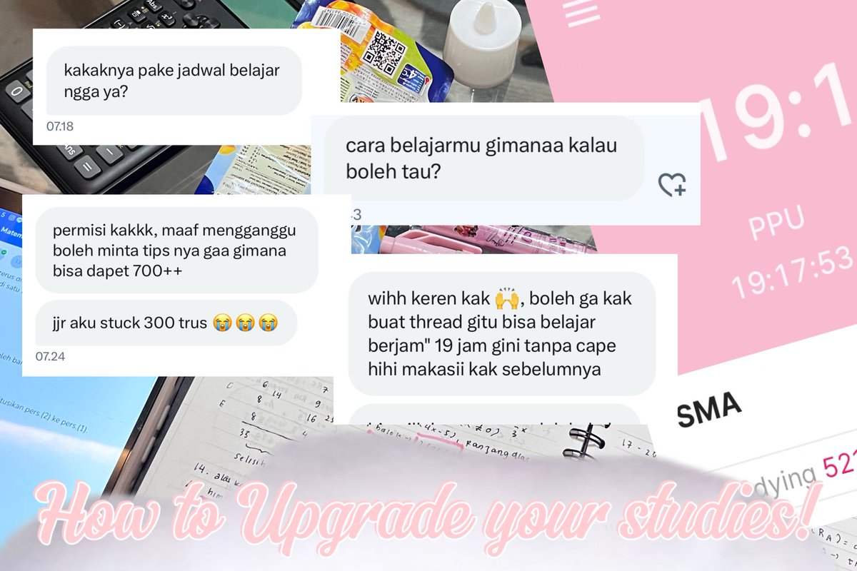 whospinkka's tweet photo. “Kok gak ada proggres ya?”

🎀 TIPS &amp; TRICK BELAJAR 📖 by pin’s 🎀 https://t.co/rbbneuHA2u