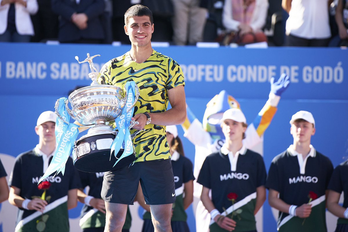 El vigente campeón del @bcnopenbs, @carlosalcaraz, causa baja de última hora. Te deseamos una pronta recuperación. ¡Mucho ánimo, Carlos! ❤️‍🩹