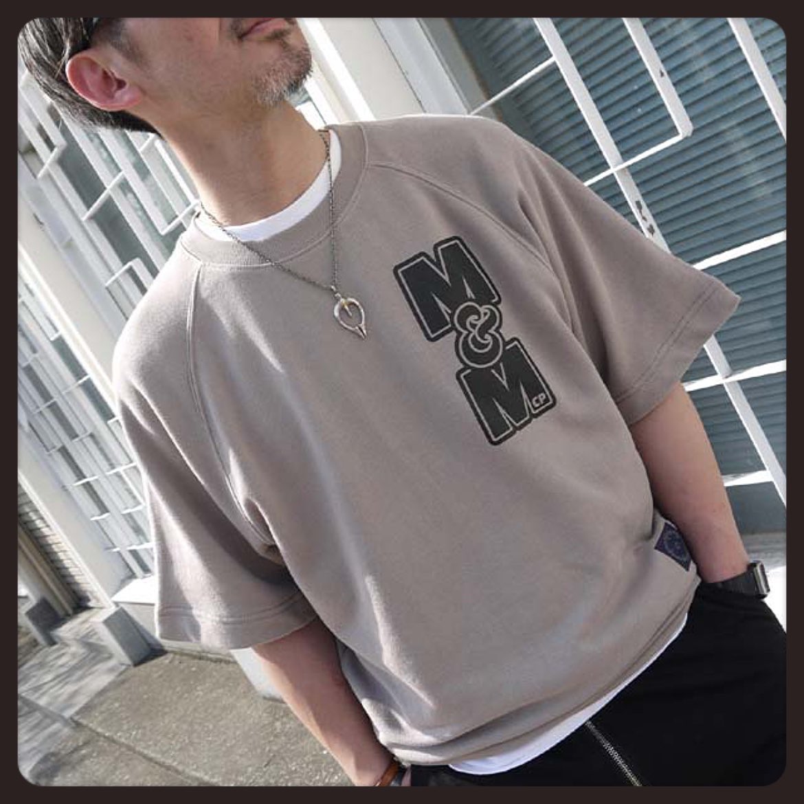 miracle_id's tweet photo. 【half sleeve】
"m&m -half sleeve sweat shirt-"
-Lsize(s.beige)/XLsize(ash)-
参考になれば幸いです(175cm/74kg)
#mandm #mandmcustomperformance #halfsleevetattoos #半袖スウェット #futureprimitive #fp #salomon #xt6 #whizleathers #miraclebangle #casio #vdb100 https://t.co/DUhYzutVx9