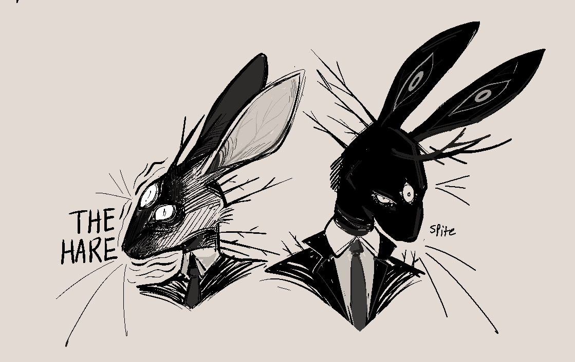 Solettekist's tweet photo. The Spiteful Hare https://t.co/n2CYO9Y187