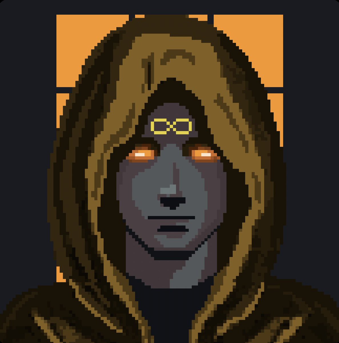 New PFP soon.

#369 - Keys to the universe according to Tesla

Bitmap Background - 10tx-perfect-punk

Bitmap Eyes - Bitmap Maxi conviction

Golden Cabal - Wisdom &amp; Prosperity

Onyx Shirt - Protection &amp; Strenght

Faction - Limitless

Parent-child link to our home Bitmap.717328