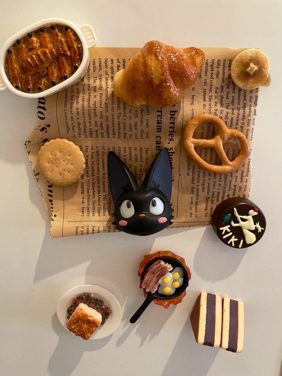 __oyukii's tweet photo. ジブリ飯マグネットぺたぺた🐾

#ジブリパーク https://t.co/wjdjtENB1G