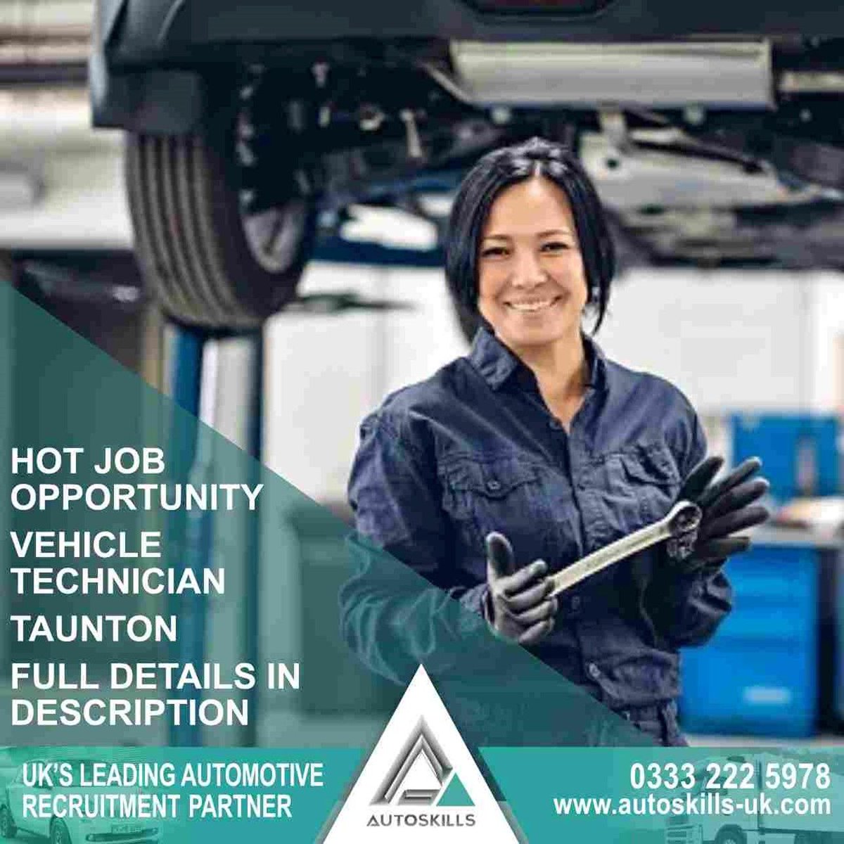 🚗 Are you a vehicle techinican? Based near Taunton? 🛠️

Key Details:
- Job Type: Permanent
- Contact: Ryan McArthur

 job number: 47109. #TauntonJobs #VehicleTechnician #AutomotiveCareers 🌟🔧
