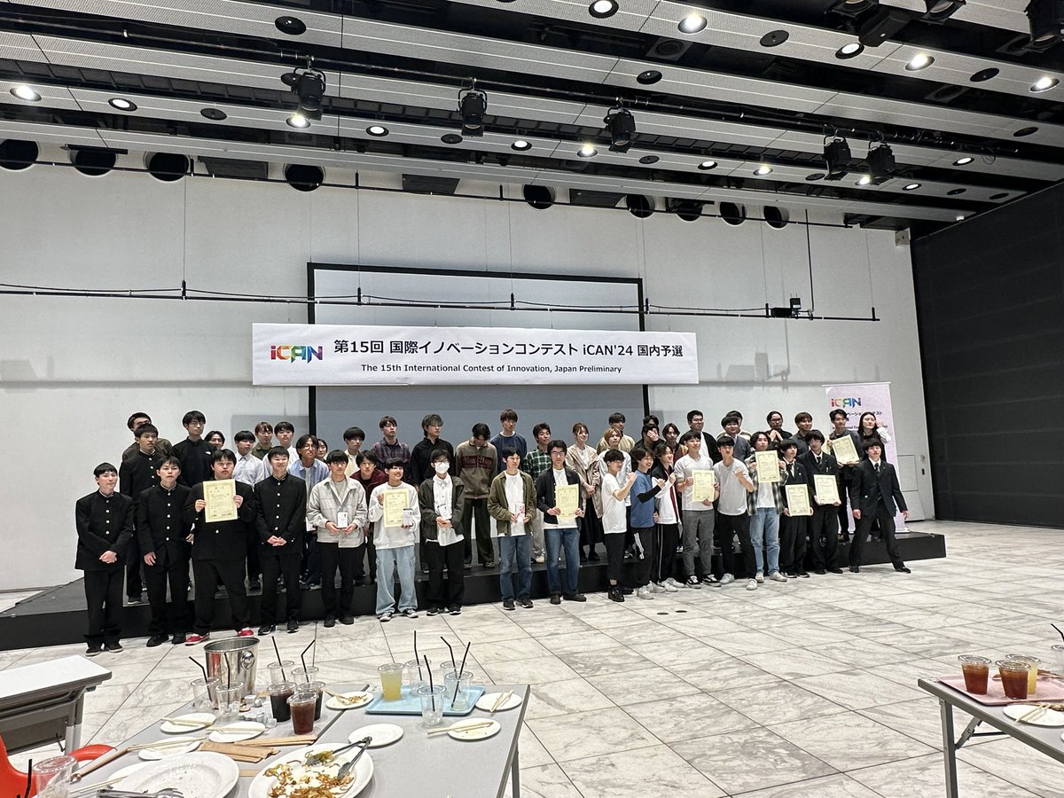 仙台で第15回国際イノベーションコンテストiCAN の国内予選が開催されました。中学生、高校生、大学生がMEMSセンサーのアプリケーション開発を競って熱戦でした。私も審査員で参加。青春って感じで感動しました！