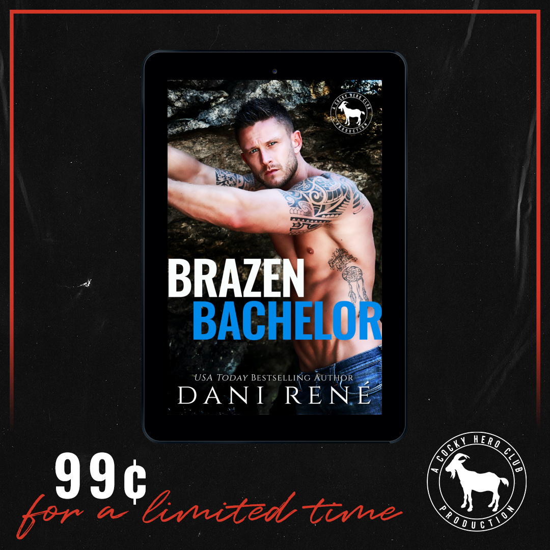 #99c #SALE #KU “PHENOMENAL!! MUST READ!! …This is the first book I've read by this author and I LOVED IT!!! I couldn't put it down.” Brazen Bachelor by Dani René @CockyClub amzn.to/3UjwA2p