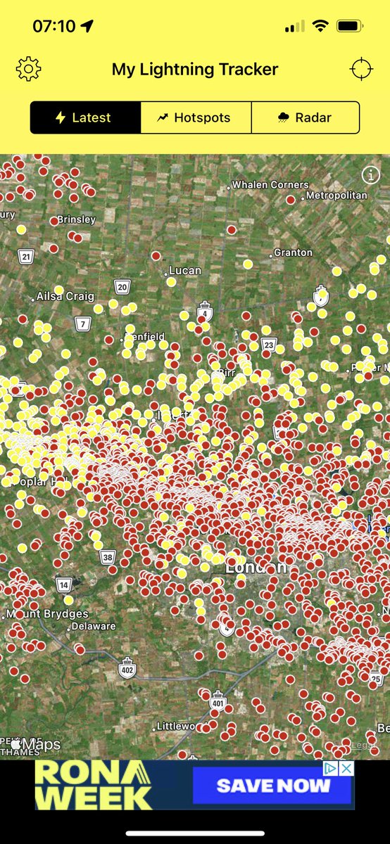 Wowwwww.. just a constant rumble here #onwx #onstorm @CAlexMasse