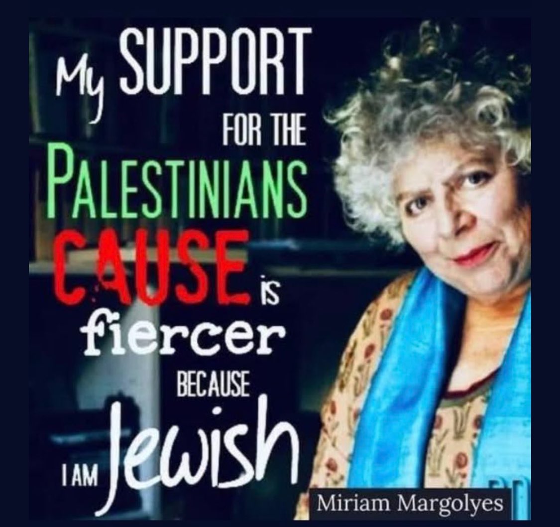 Because the Starmer fans, spring loaded to shout anti semitism if you don’t support genocide, and the racist Islamophobes, profile pics of men in armour.. would like to suggest I hate Jews or women because of my post today.. here’s a person I absolutely adore. You fucking morons.