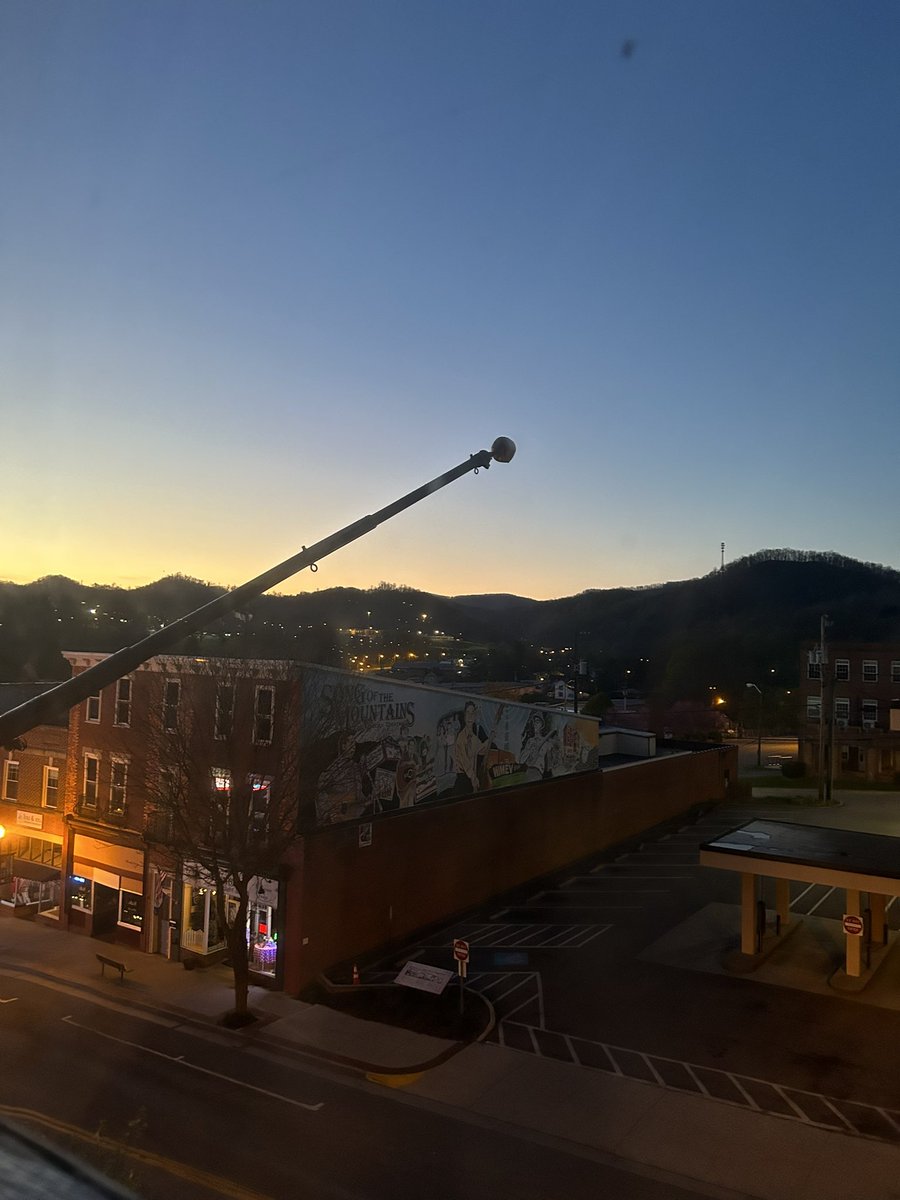 Good morning from Main St. Marion, VA. It’s a little cool now so I will take my time having coffee and watching this small town wake up. After riding the Florida flat, straight roads this past Winter, the mountains look inviting. Let’s go: “Find new roads”