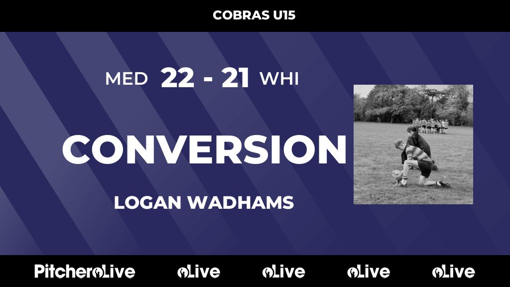 30': Logan Wadhams kicks a conversion for Medway Rugby Football Club 🙌 #MEDWHI #Pitchero mrfc.net/teams/260415/m…