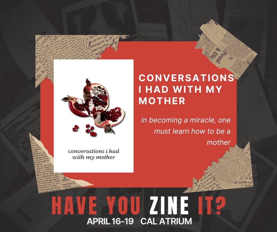 UPWritersClub's tweet image. On the look for something amaZINE?

Sometimes, the greatest meaning comes from the mundane and missing. From April 16-19, find beauty in the small and fleeting at the CAL Atrium with these zines:

#WriteBack
#LITUP2024
#ThisVerseIsOurs