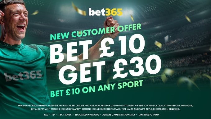 We've backed this with bet365 for the 20% 7fold bonus...          

Bet £10 & GET £30 IN FREE BETS when you join HERE: footyaccums.bet/bet365NewOffer 

#Ad | New Customer Offer | 18+ BeGambleAware