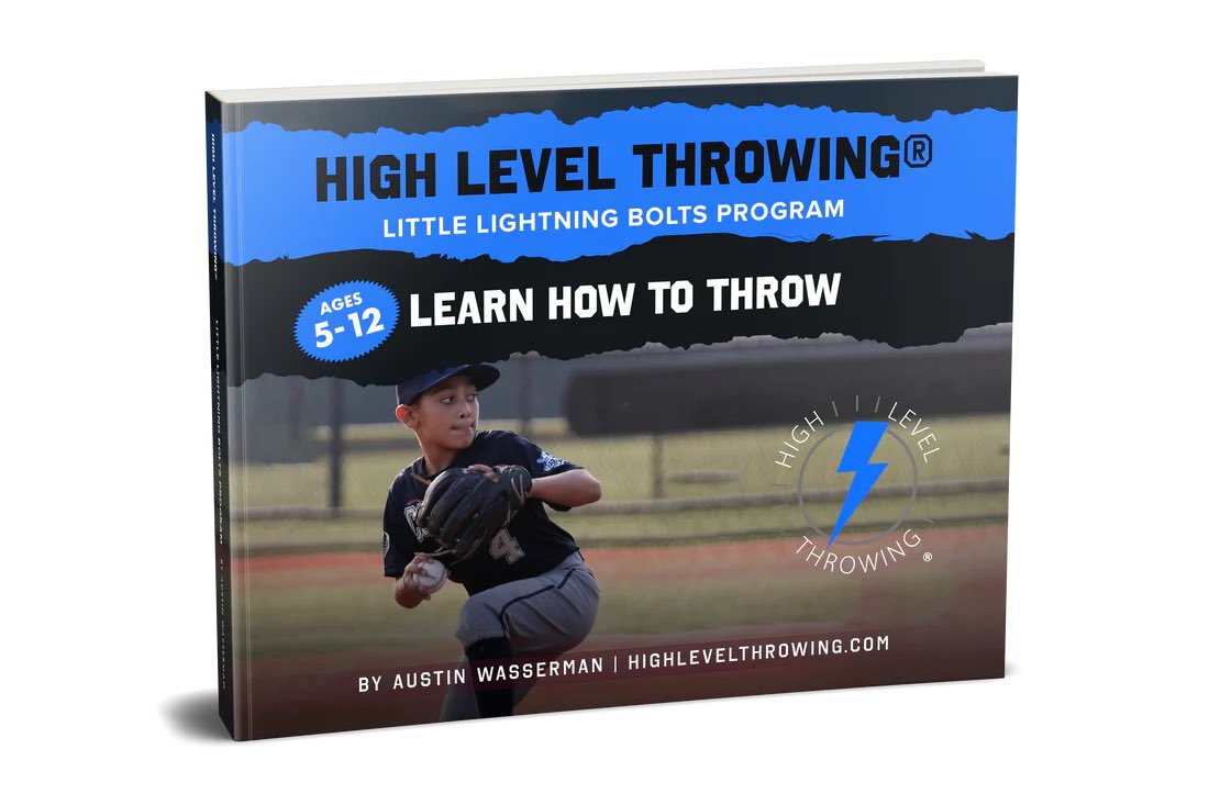 High Level Throwing®️ | Little Lightning Bolts Program ⚾️⚡️ Learn to Throw 💪🏻 ✔️Warm Ups ✔️Throwing Drills ✔️Progressions ✔️Coach Tutorials highlevelthrowing.com/products/littl…