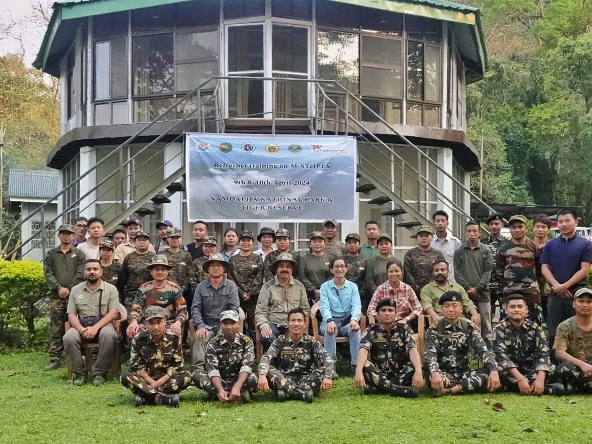 Two days of refresher training on use of M-STrIPES modules was conducted on 9th & 10th April. Our teams are now well equipped with essential skills, ensuring efficient and effective patrolling to protect our forests.