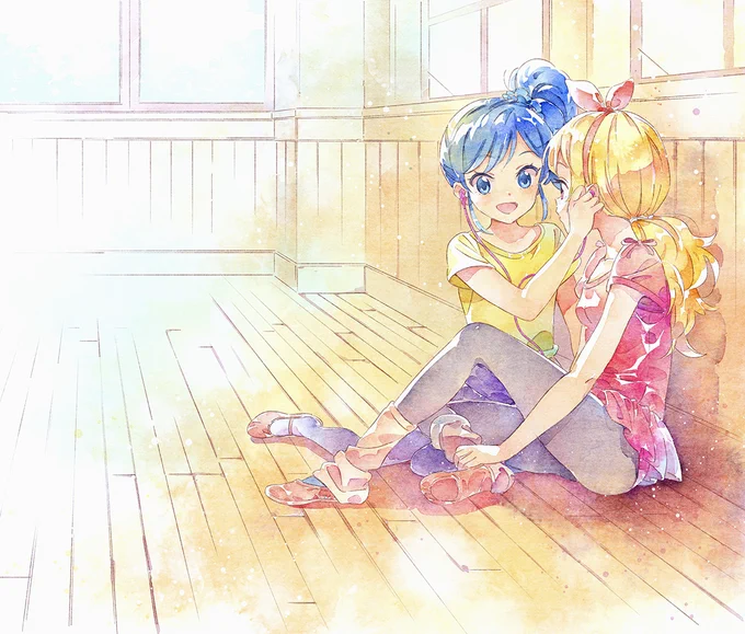 そういえば一次創作作家だったような気もする… #一次創作作家のファンアート 『アイカツシリーズ』 