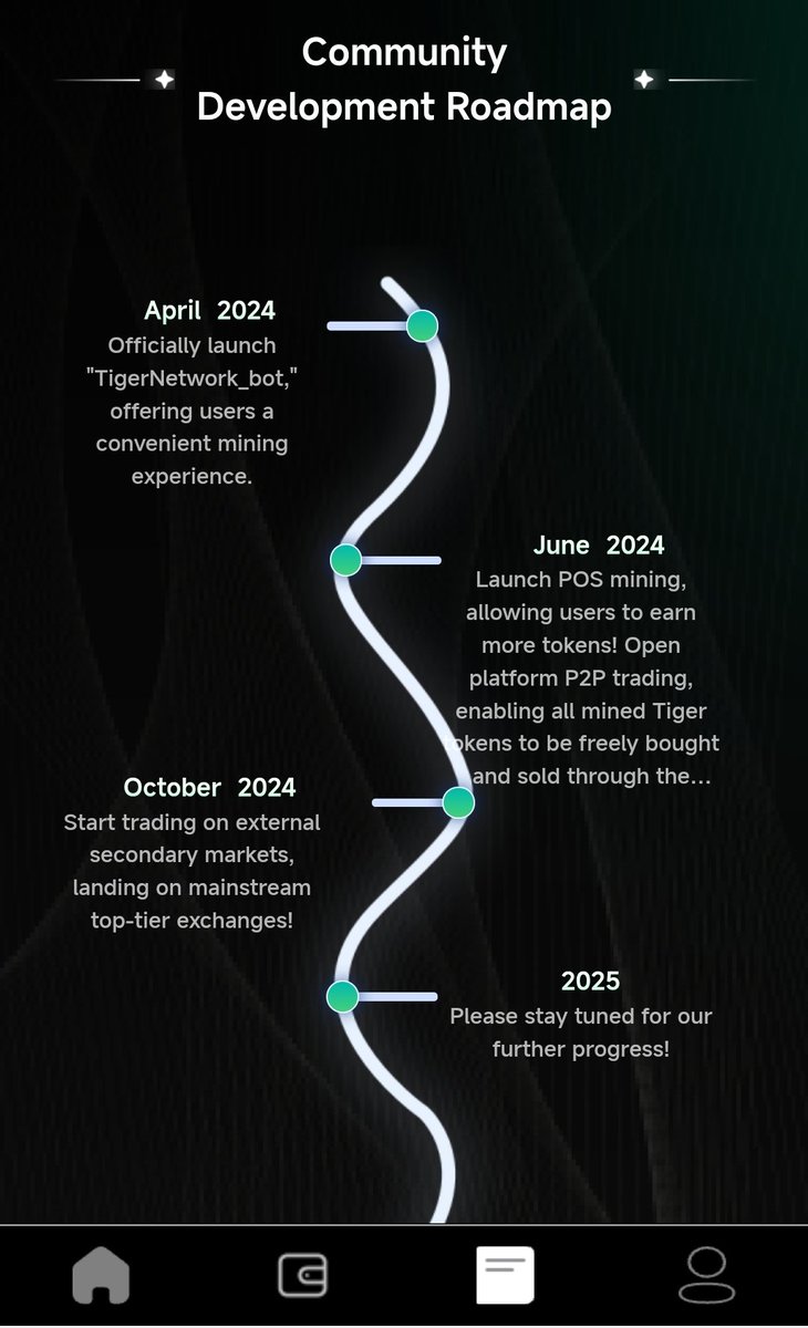 🚀 Our White Paper has just been released! Dive into our project vision, technical architecture, and future roadmap. Don't miss out on our detailed plans and innovative solutions. Open the Tiger Network Telegram bot now to read and join our journey! 🌟
#tigernetwork
