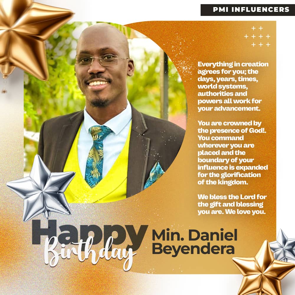 Happy birthday to you, my brother. I thank God for your life and ministry. Your humility, your diligence truly is a lesson for us and a template for many generations to learn from. I join the heavens to celebrate you, sir. Happy birthday to you, sir.