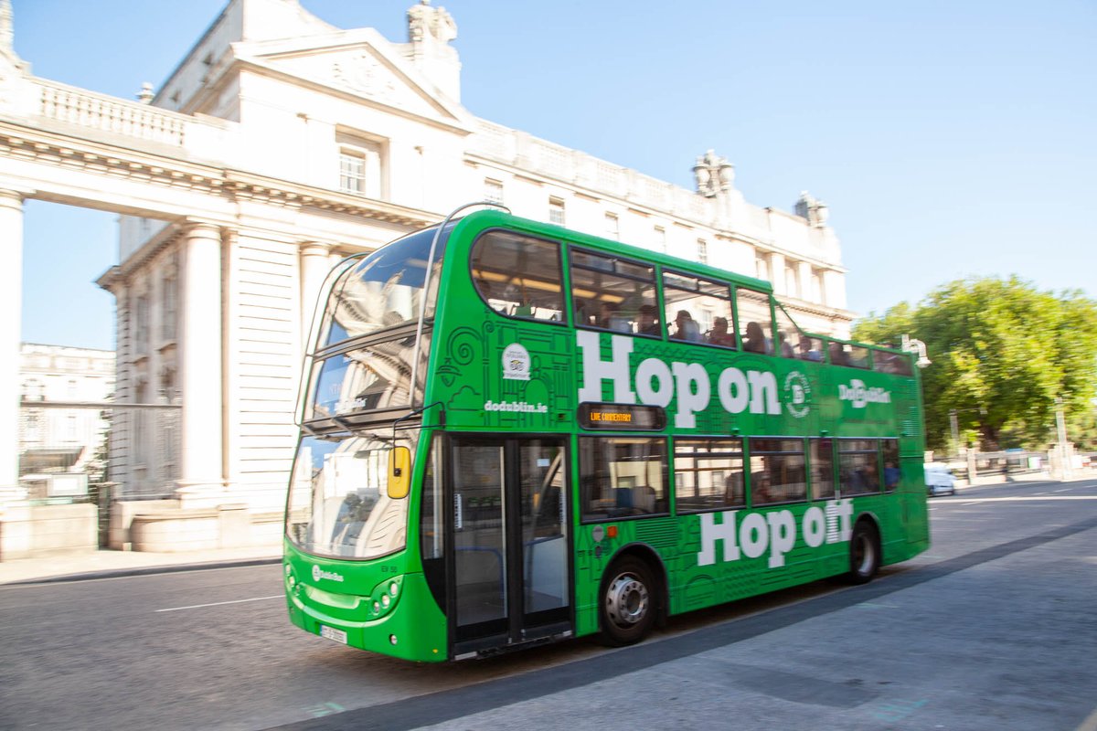 Pure Bliss 😉 Sit back and take it all in while on our open top tour bus! Not only can you cover the best sights of the city but you can discover local stories with our trusty guides Hop-on, you'd be mad not to ☘️ dodublin.ie/hoho #lovedublin
