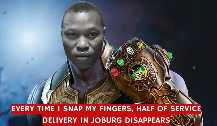 Service delivery in Joburg has failed due to an innept, immoral and unacceptable ANC/EFF/PA doomsday coalition. Joburgers deserve better than @KabeloGwamanda